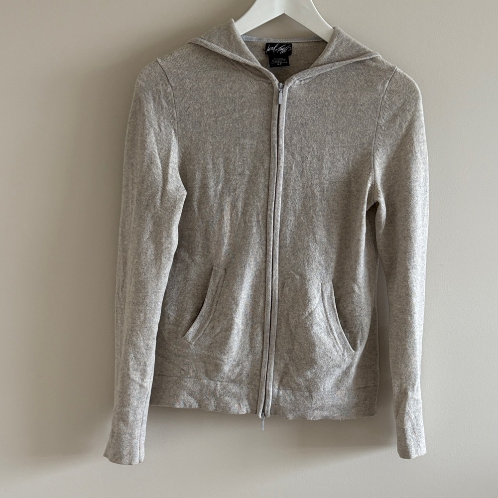 Wool/cashmere luxurious hoodie